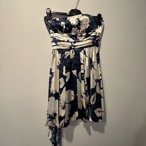 Strapless Short Evening Dress